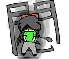 President Chain Store Girl sticker #13019180