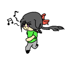 President Chain Store Girl sticker #13019185