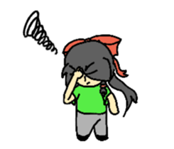 President Chain Store Girl sticker #13019186