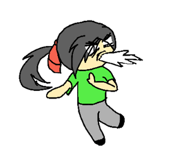 President Chain Store Girl sticker #13019200