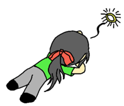 President Chain Store Girl sticker #13019204