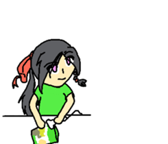 President Chain Store Girl sticker #13019212