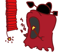 Boss wiz his partner sticker #13019832