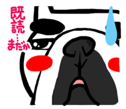 French bulldog family17 sticker #13019953