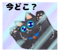 Cute two cats. sticker #13020005