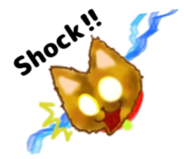 Cute two cats. sticker #13020016