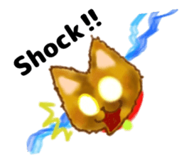 Cute two cats. sticker #13020016