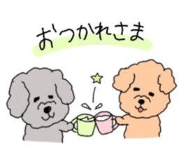 dog sisters sticker #13020086