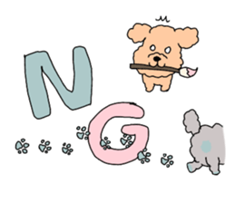 dog sisters sticker #13020089