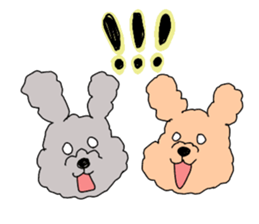 dog sisters sticker #13020111