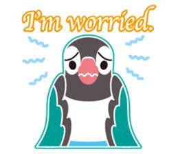 Lovebird of a condition eyed21 sticker #13020347