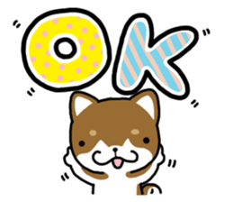 Cha-Shiba Inu sticker #13020678