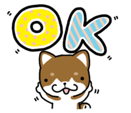 Cha-Shiba Inu sticker #13020678