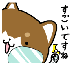 Cha-Shiba Inu sticker #13020685