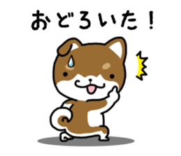 Cha-Shiba Inu sticker #13020690