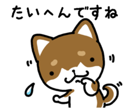 Cha-Shiba Inu sticker #13020695