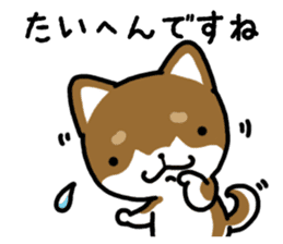 Cha-Shiba Inu sticker #13020695