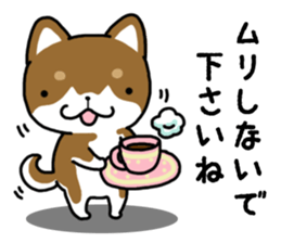 Cha-Shiba Inu sticker #13020696