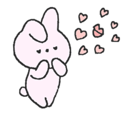 Warm fuzzy character sticker #13021717