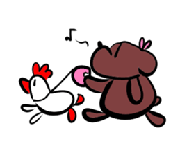 shiroitori&MIU&kani sticker #13022066