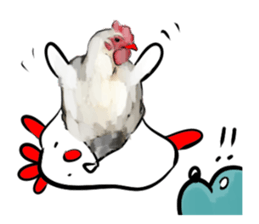 shiroitori&MIU&kani sticker #13022075