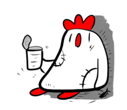 shiroitori&MIU&kani sticker #13022089