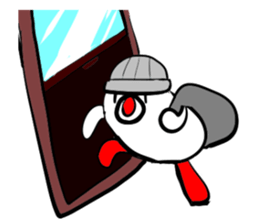 shiroitori&MIU&kani sticker #13022095