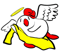 shiroitori&MIU&kani sticker #13022096