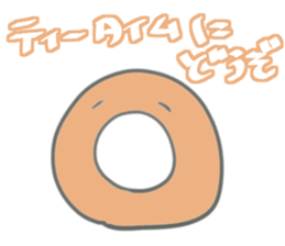 Various food and word sticker #13022275