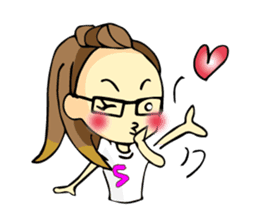 Shoko-chan Sticker sticker #13022525