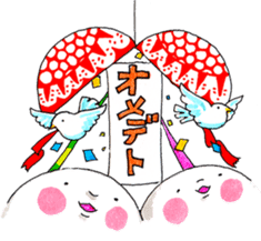 O-SHI-RI NINNGENN LIFE5 sticker #13022749