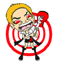 Roll rock sticker #13023378