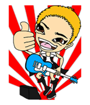 Roll rock sticker #13023380