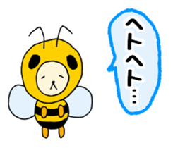 Costume [bees] 2 sticker #13023699