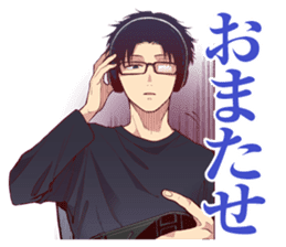 Love is difficult to Wotaku? sticker #13026686