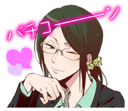 Love is difficult to Wotaku? sticker #13026696