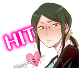 Love is difficult to Wotaku? sticker #13026701