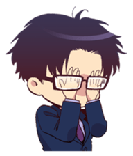 Love is difficult to Wotaku? sticker #13026714