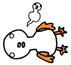 Birds there is no motivation sticker #13027084