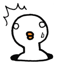 Birds there is no motivation sticker #13027085