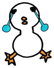 Birds there is no motivation sticker #13027088