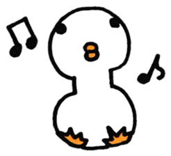 Birds there is no motivation sticker #13027092