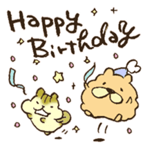 Happy birthday to you!! sticker #13027543