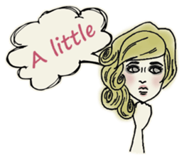 Nega Posi Girls in English sticker #13028267