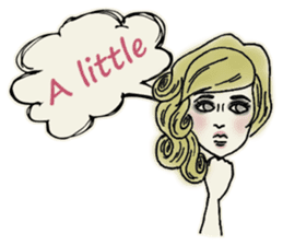 Nega Posi Girls in English sticker #13028267