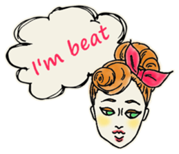 Nega Posi Girls in English sticker #13028274