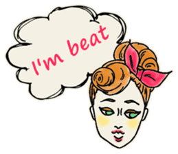 Nega Posi Girls in English sticker #13028274