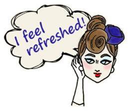 Nega Posi Girls in English sticker #13028275