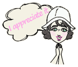 Nega Posi Girls in English sticker #13028277