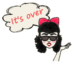 Nega Posi Girls in English sticker #13028279